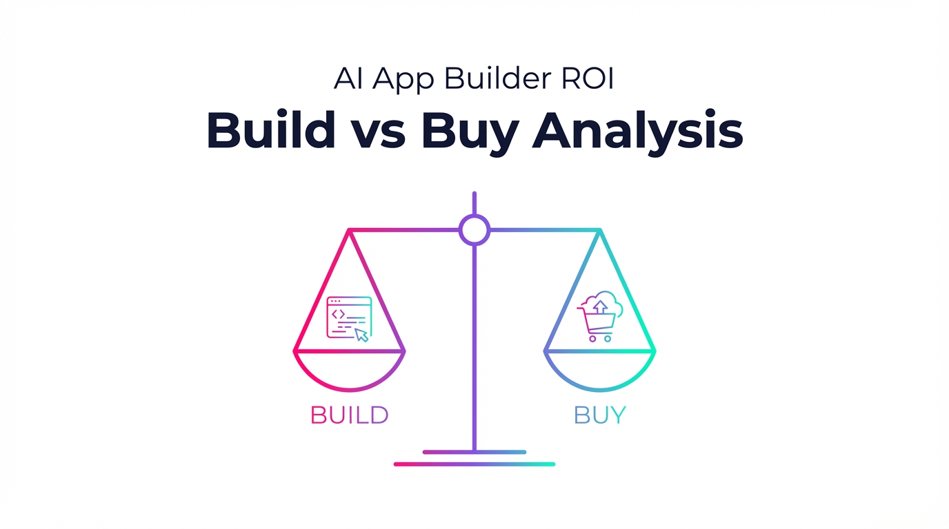 AI App Builder ROI: Build vs Buy Explained