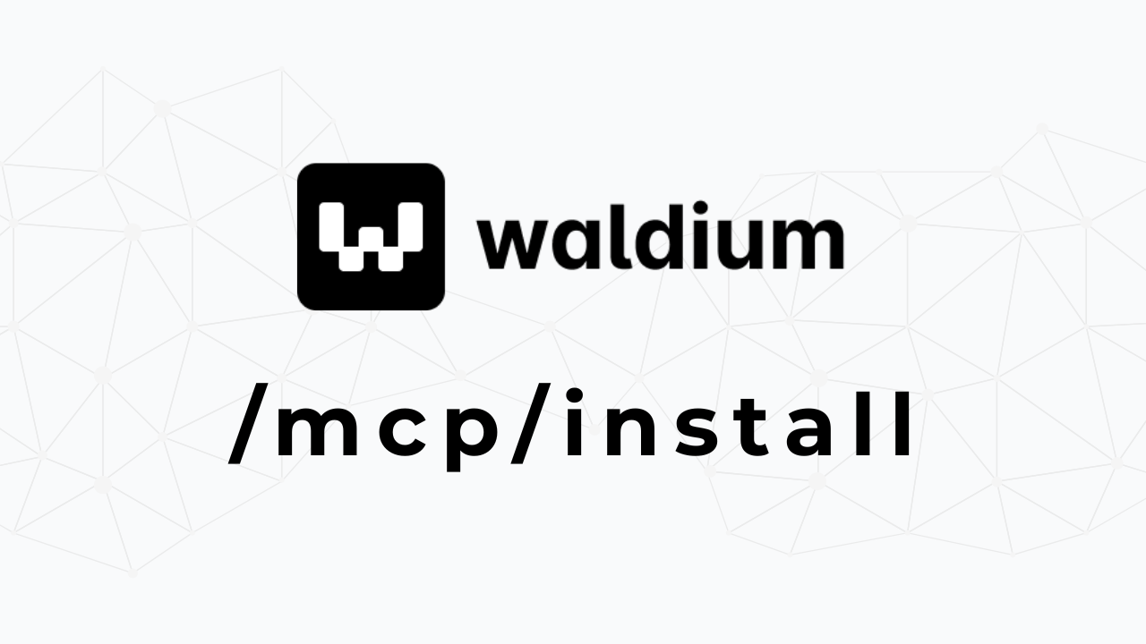 Integrating MCP Endpoints into Every Waldium Site (with Vercel Platforms)
