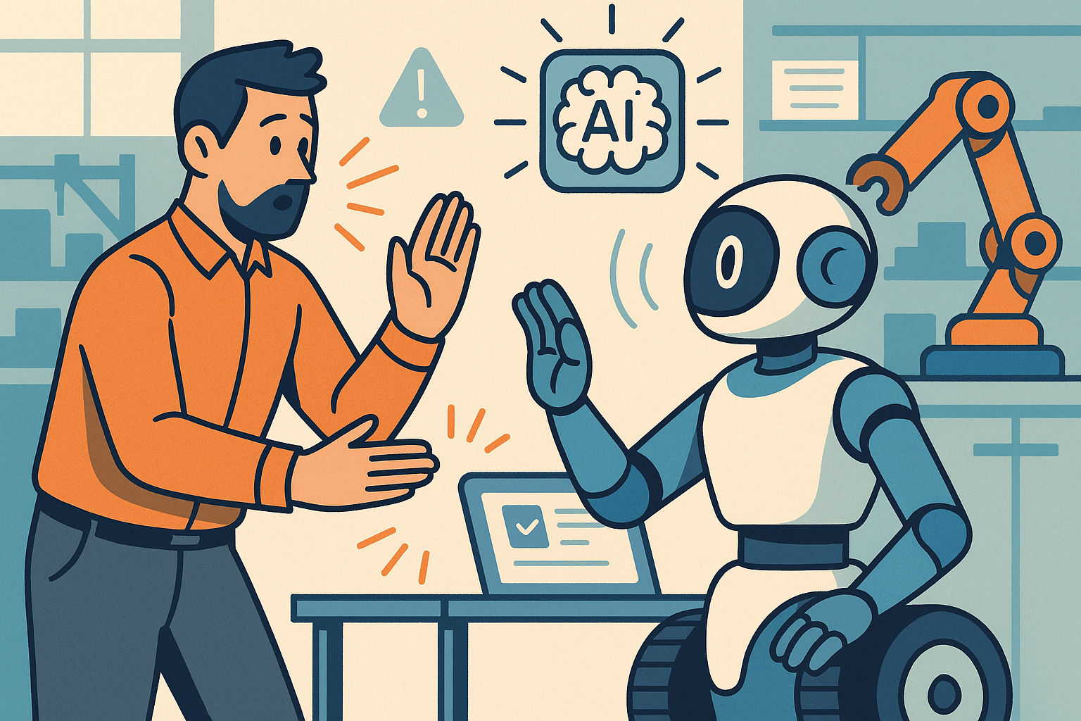 Why Human-Robot Collaboration Demands Smarter Safety — and How AI Can Help